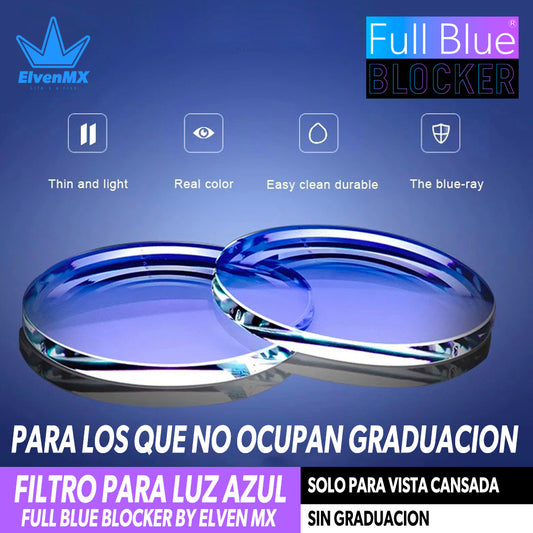 FULL BLUE BLOCKER ELVEN MX